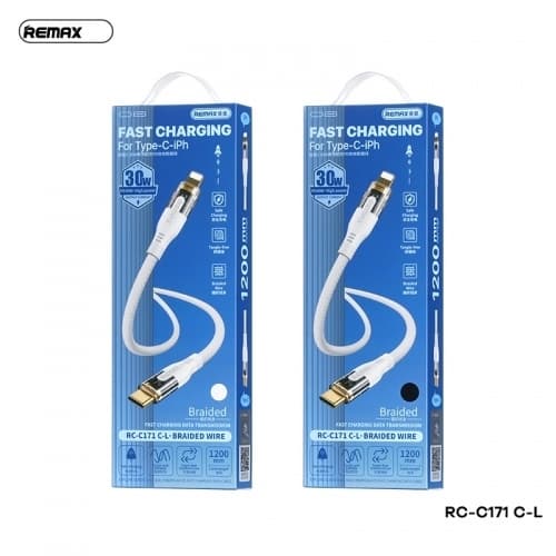Cáp sạc nhanh Remax Typec - Lightning RC-C171
