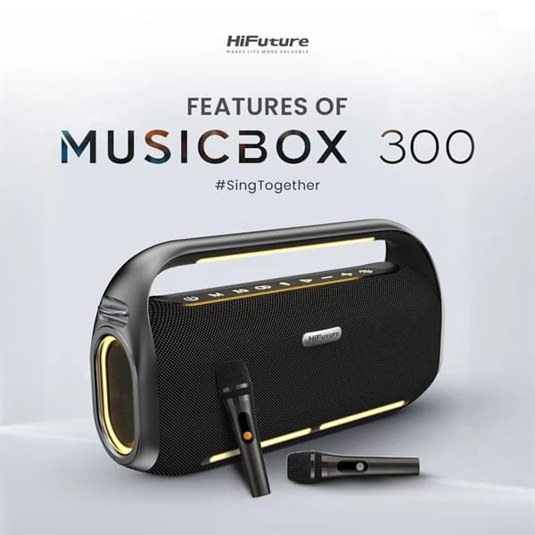 Loa HiFuture MusicBox 300 - 150W Màu đen